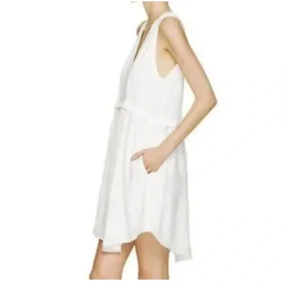 Aritzia Wilfred Black Silk Vignette Dress Size 00 - Picture 3 of 9